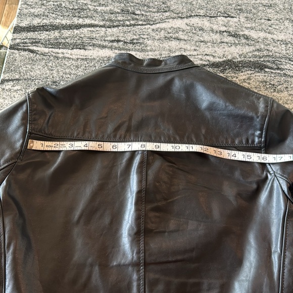 Perfecto brand from Schott NYC black cowhide mission jacket men’s size medium - Picture 12 of 16